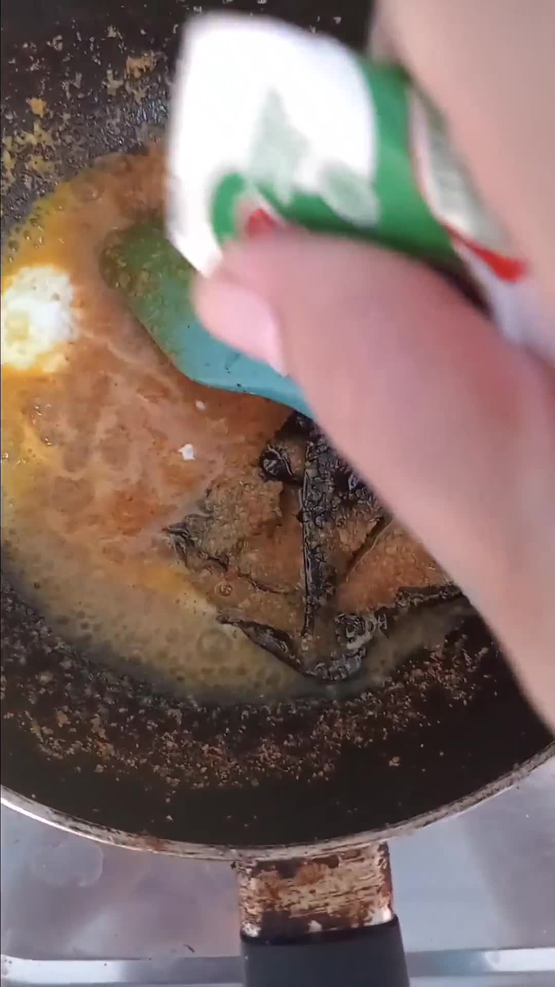 Foto langkah ke 4 dari resep Kacang panjang udang masak santan.