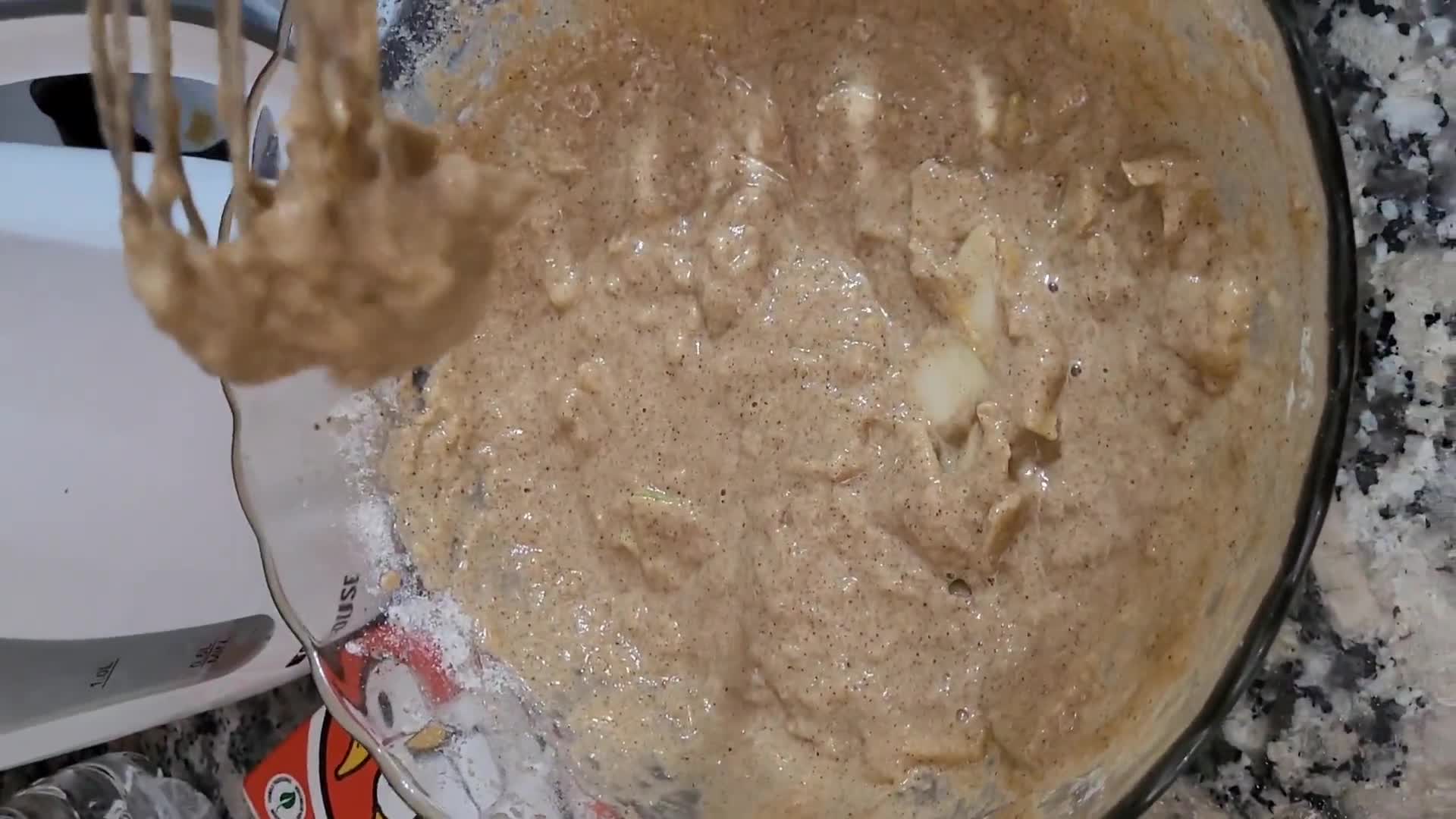Foto del paso 8 de la receta: Budín/Torta integral de pera y manzana🍎🍐