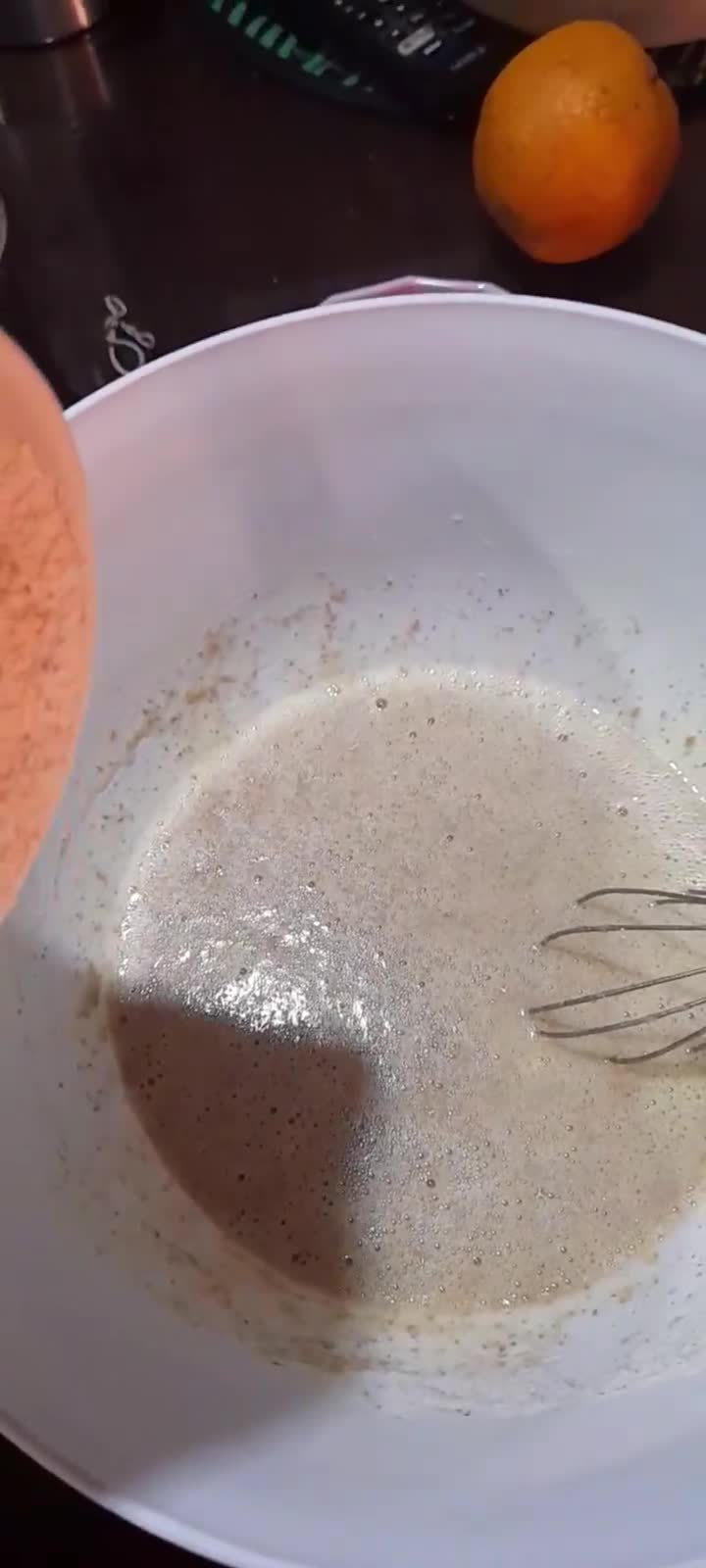 Foto del paso 3 de la receta: Budín integral de Naranja 🍊