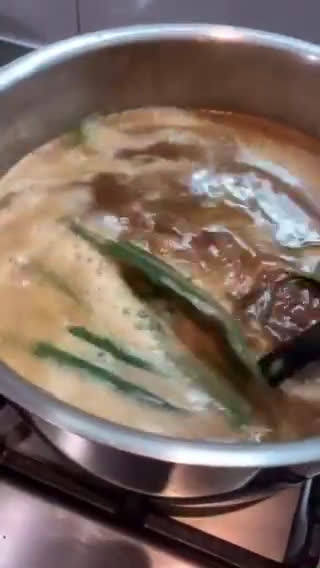A picture of step 3 of Coconut milk and palm sugar pudding.
