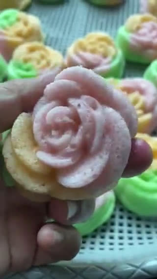 Gambar langkah 8 resipi Apam Beras.