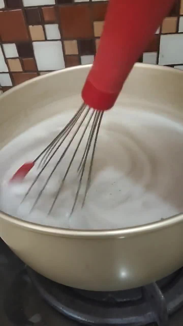 Foto langkah ke 2 dari resep Puding Mawar Kaca.