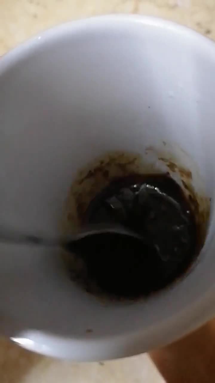 A picture of step 2 of How to make Hand beaten fluffy Coffee? ☕☕.
