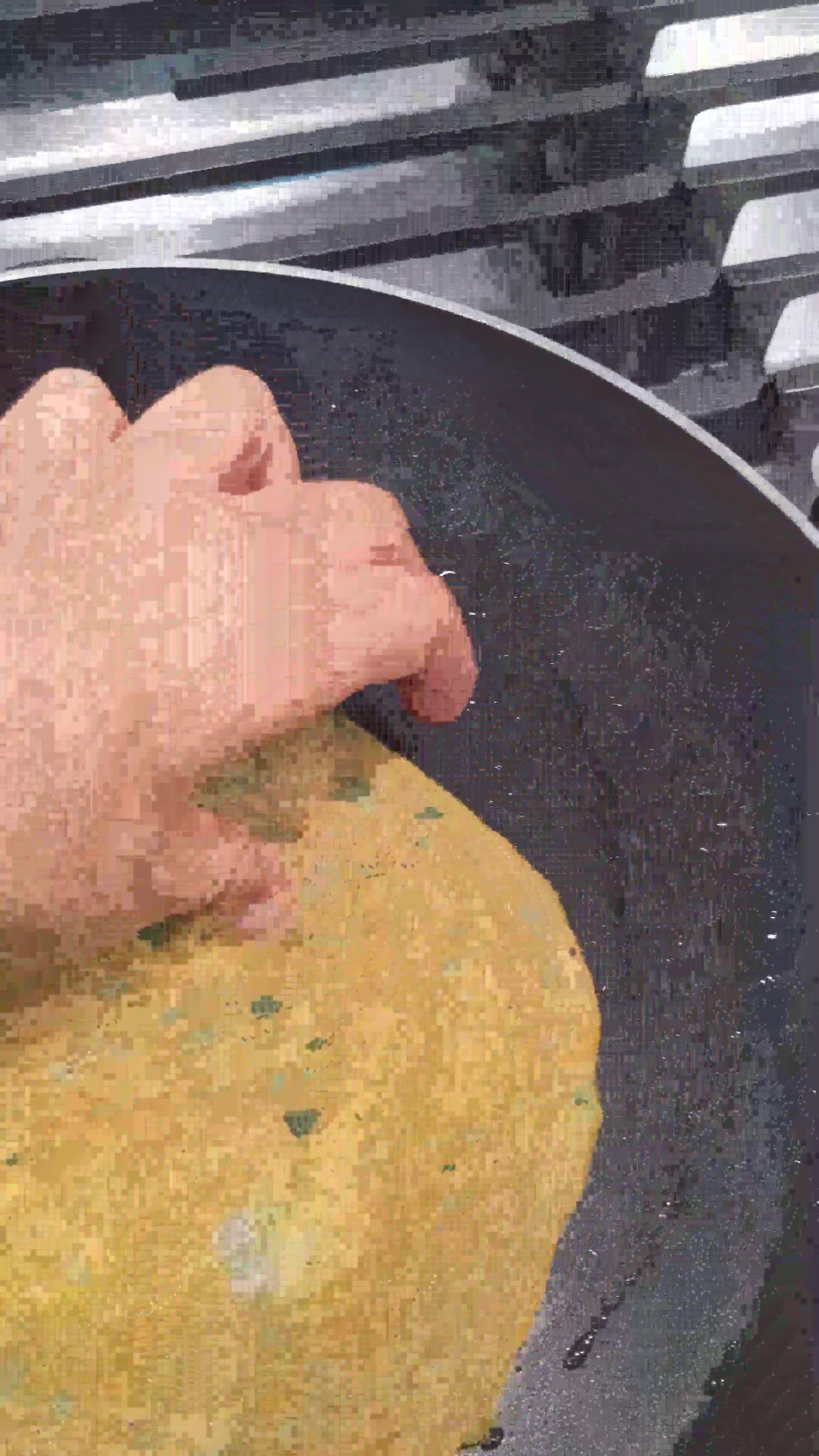 A picture of step 9 of Potato paranthas with whole wheat & veggie dough.