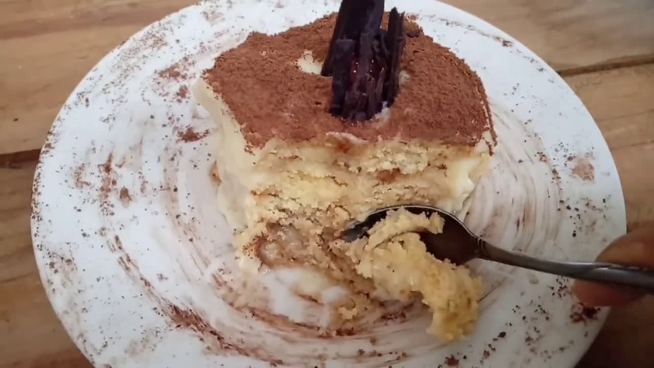 Foto langkah ke 7 dari resep Tiramissu (No Eggs).
