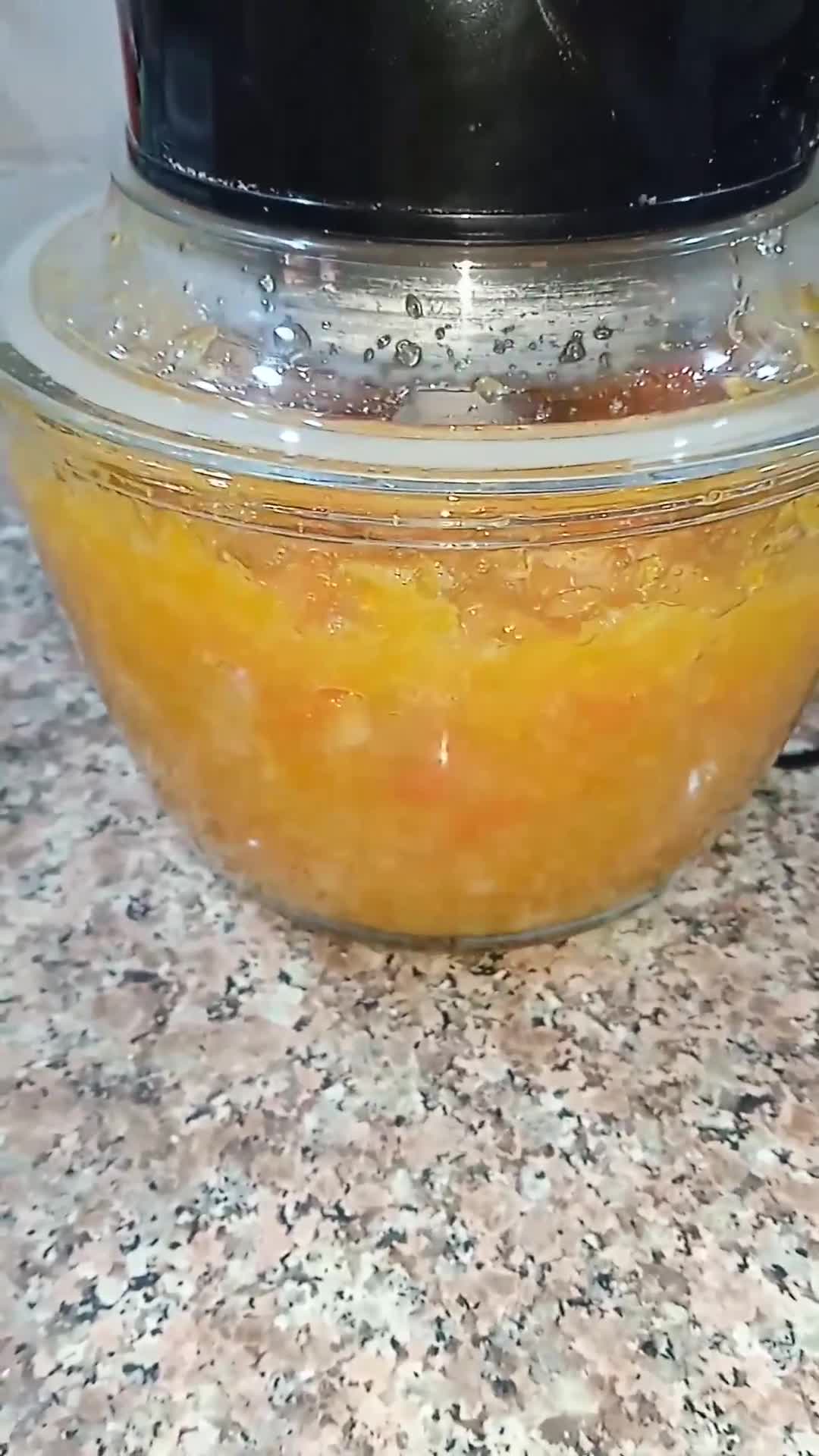 Une image de l'étape 4 de Confiture d'orange🍊🍊🍊🍊🍊 et carotte 🥕🥕🥕🥕🥕.