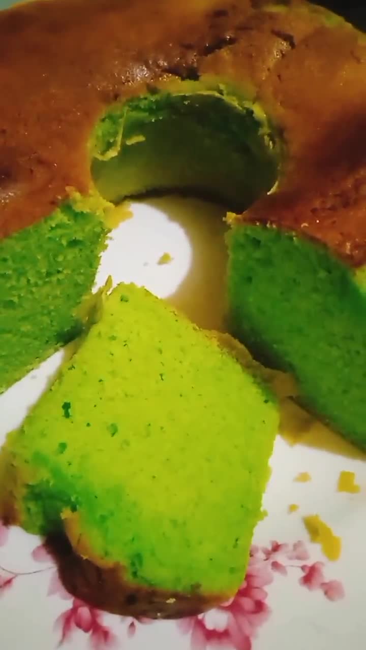 Foto langkah ke 8 dari resep Bolu pandan.