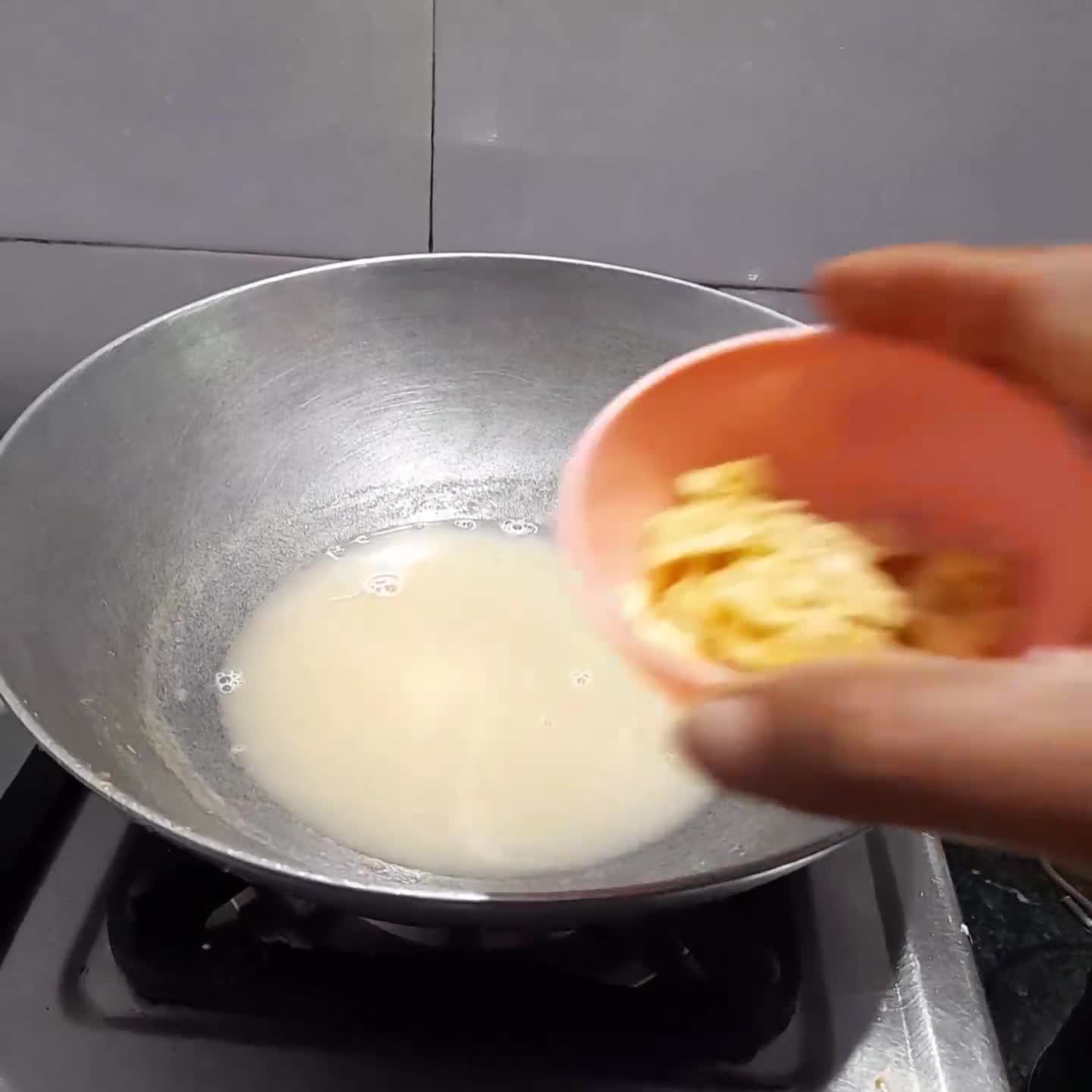 सोंठ ड्राई फ्रूट्स राब रेसिपी चरण 3 फोटो