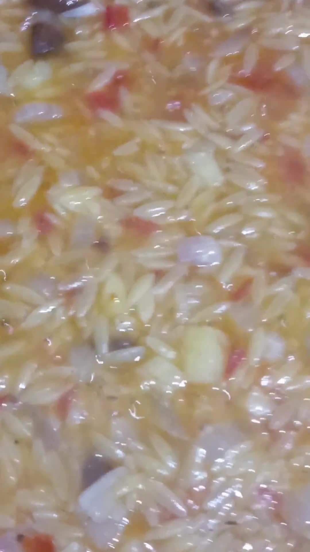 Foto del paso 3 de la receta: Orzo vegano con piña y umeboshi