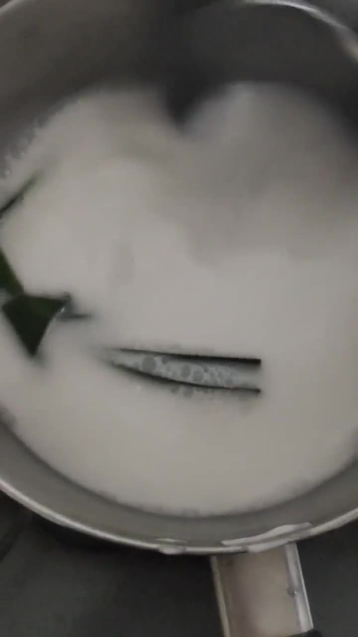 Foto langkah ke 4 dari resep Kalikih Santan Selasih.