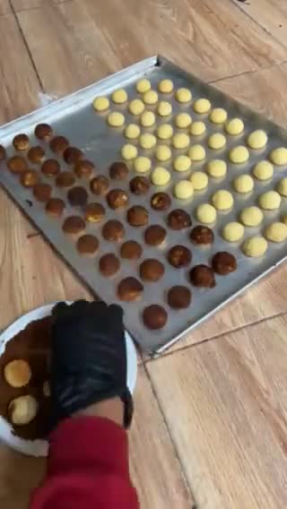 Foto langkah ke 3 dari resep Nastar isi selai nanas dan Nastar gula palm.
