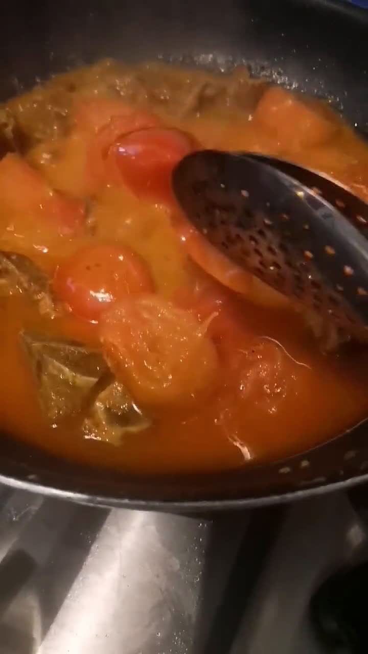A picture of step 4 of Mutton Shinwari karahi.