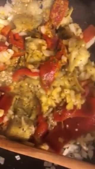 Foto del paso 3 de la receta: Sorrentinos caseros, relleno berenjenas 🍆 asadas