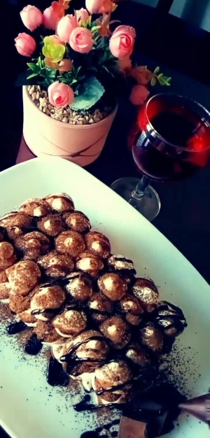 صورة لخطوة 1 من وصفة تيراميسو بالشوكولا سريع💗بدون ماسكاغبون