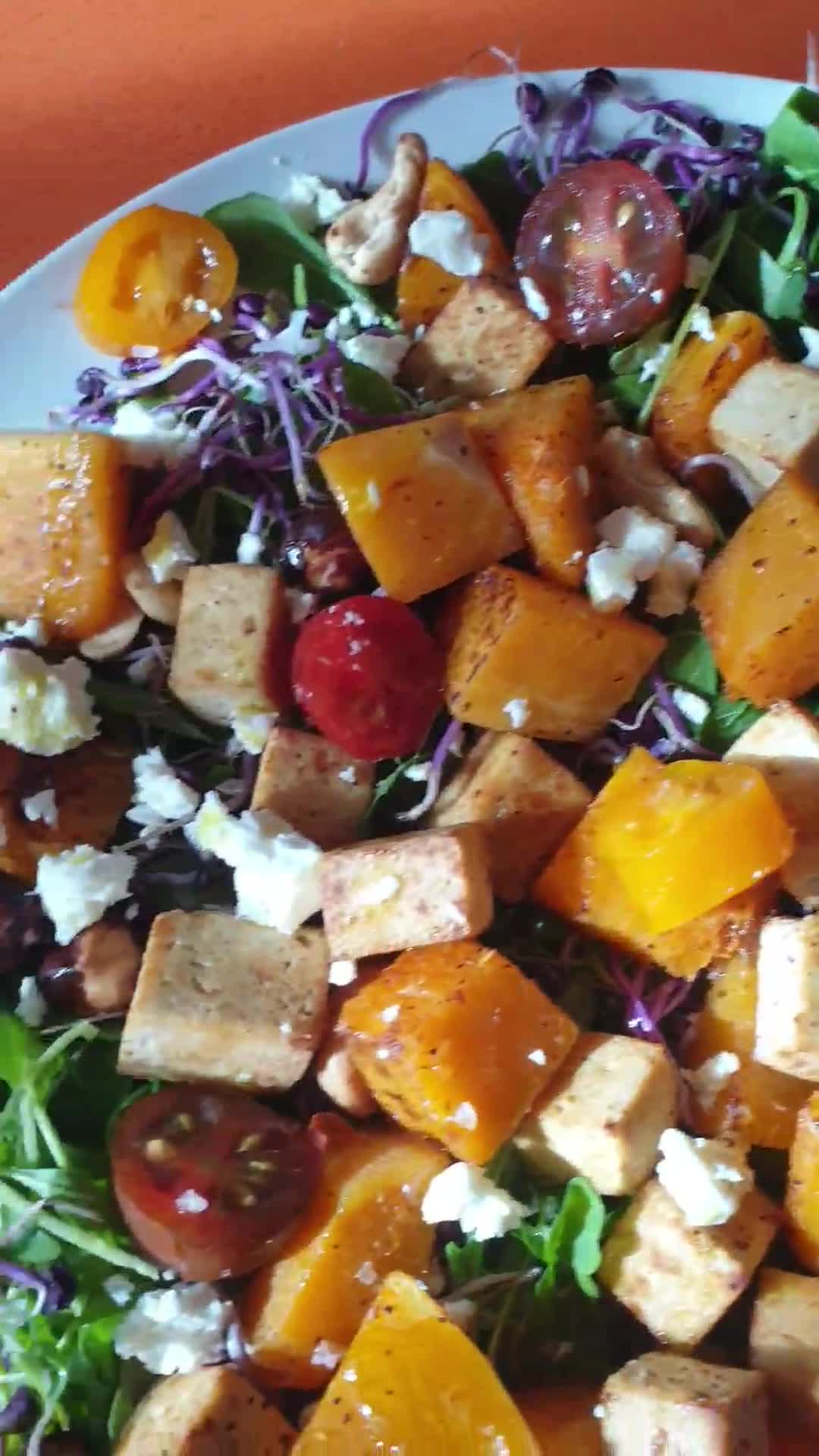 Foto del paso 6 de la receta: Ensalada templada y otoñal de tofu