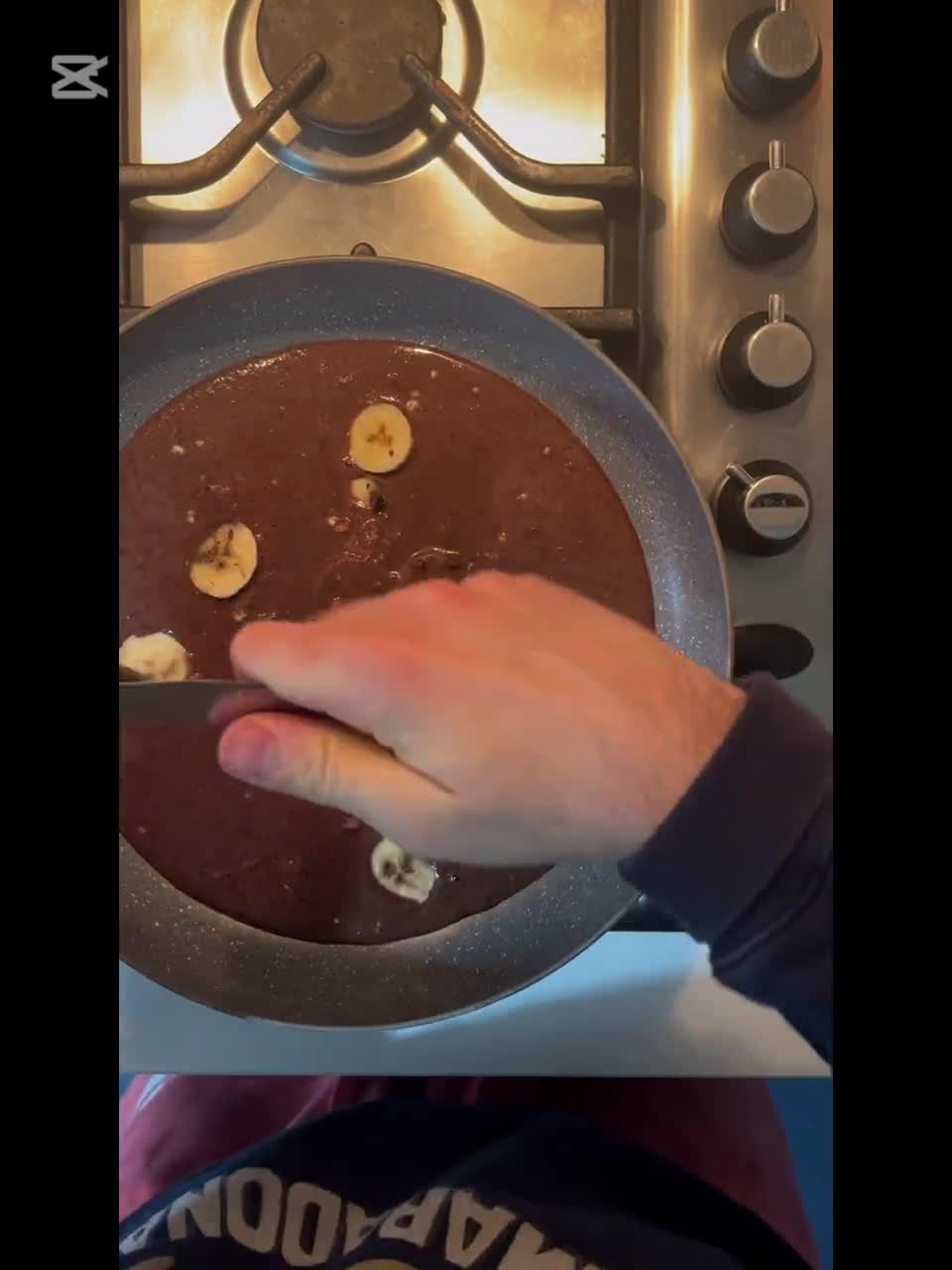 Foto del passaggio 2 della ricetta Farinata dolce al cacao 🌱🍫