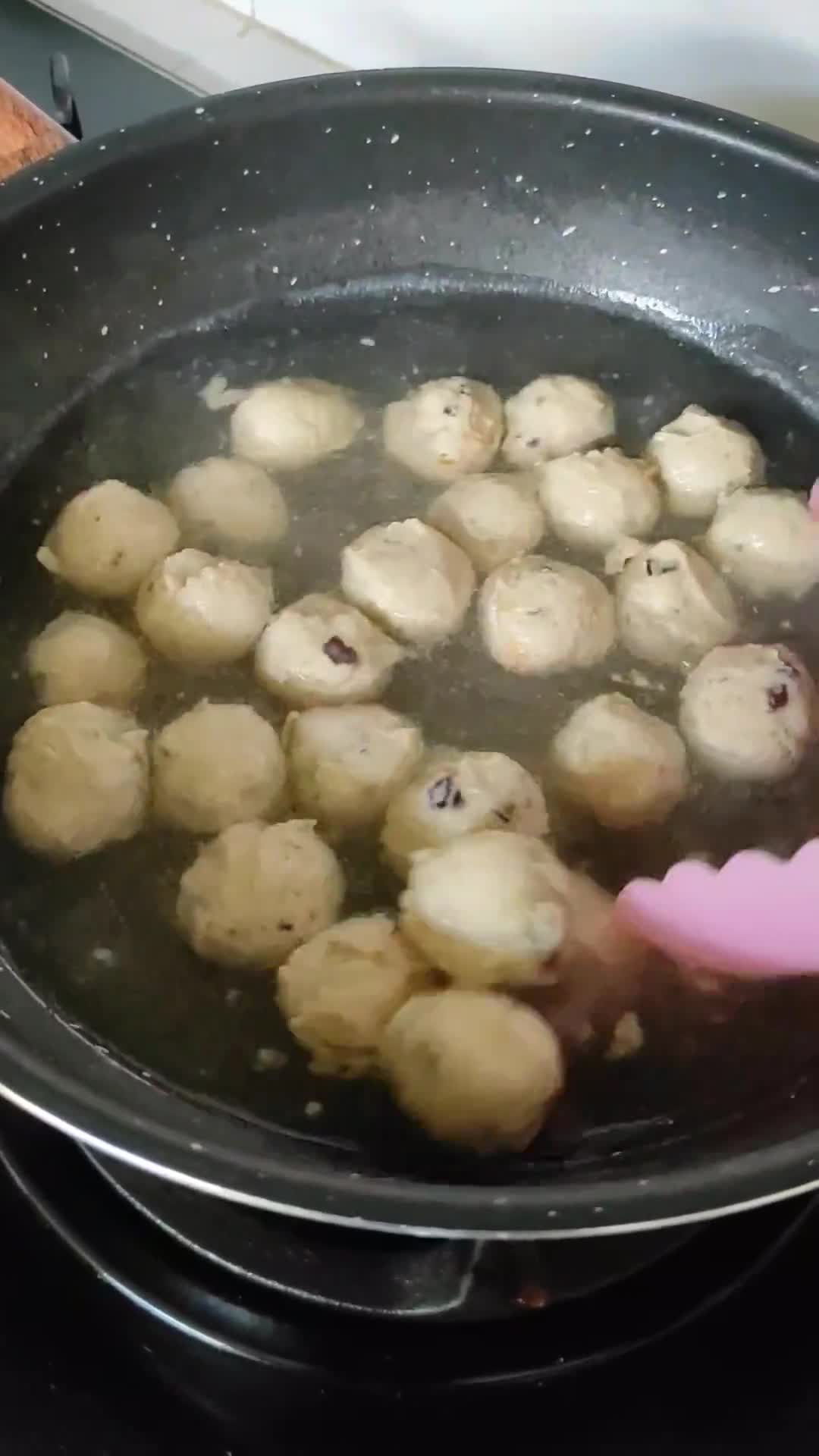 Foto langkah ke 2 dari resep Bakso Ayam Sayur Homemade.