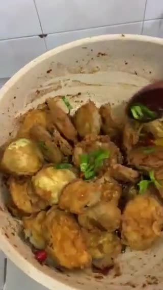 Foto langkah ke 5 dari resep Crispy Terong Raos 🍆🍆🌶️.