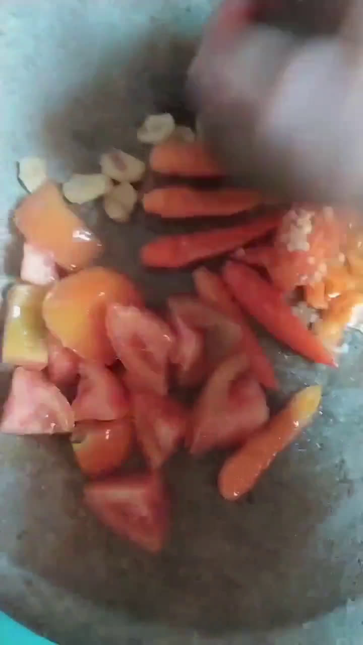 Foto langkah ke 6 dari resep Terong Krispi Sambel Geprek.