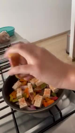 Foto del paso 1 de la receta: Tofu estilo cajún con cereales