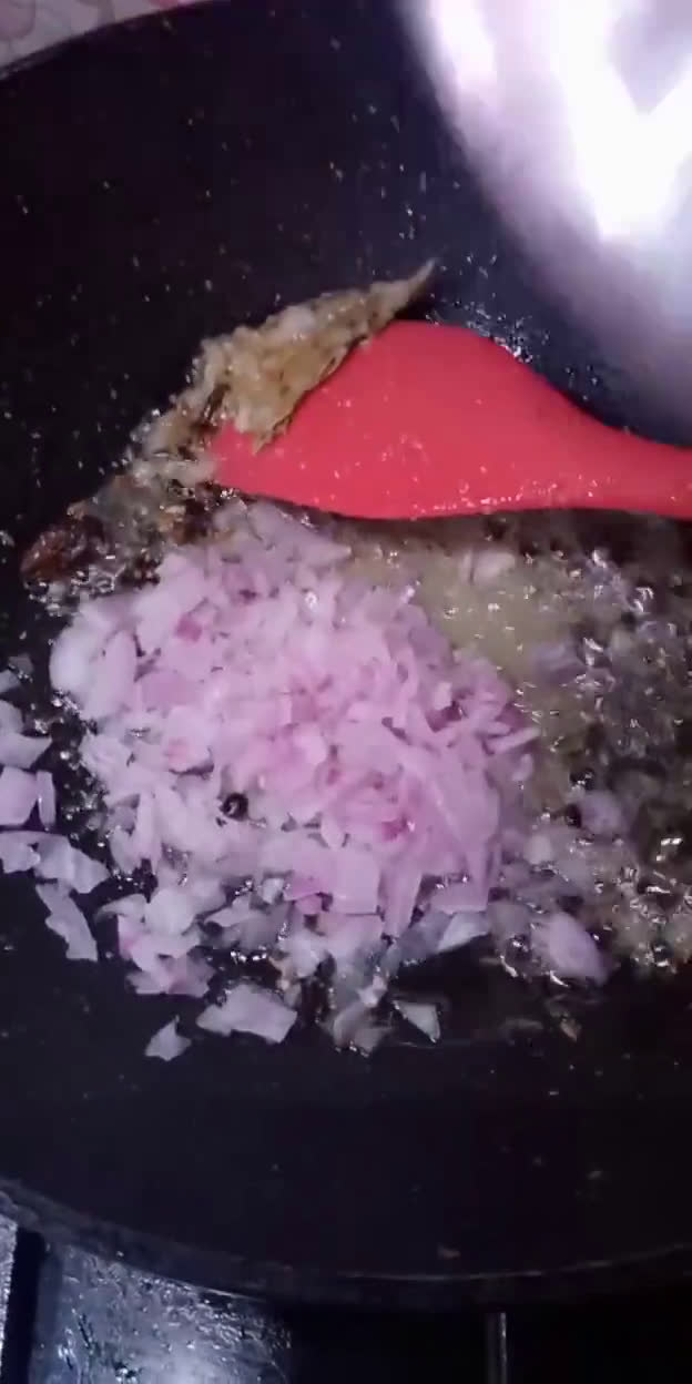 A picture of step 3 of Mash Fry Daal - Dhaba Style.