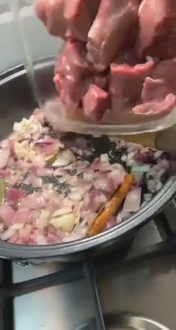 صورة لخطوة 3 من وصفة كبسة اوصال اللحم