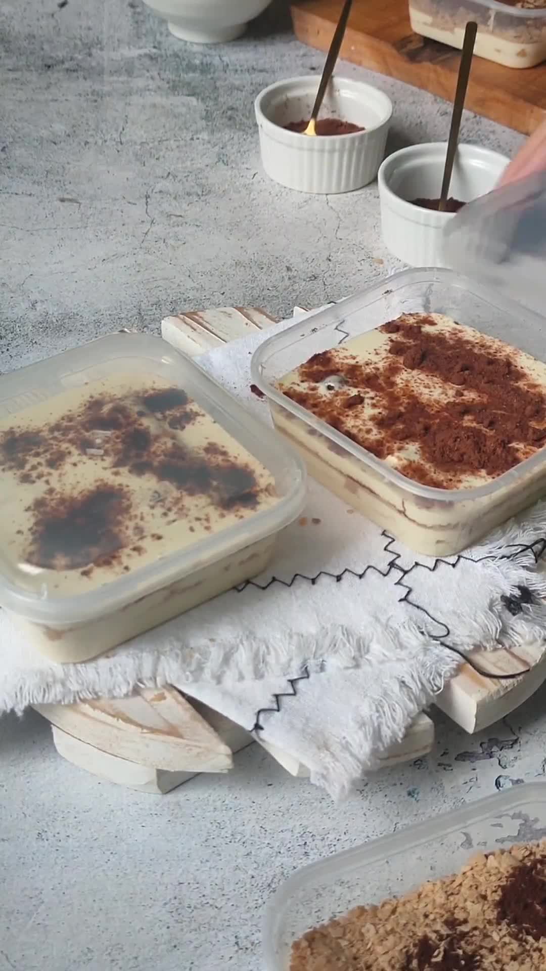 Gambar langkah 5 resipi Cheesekut Nestum.