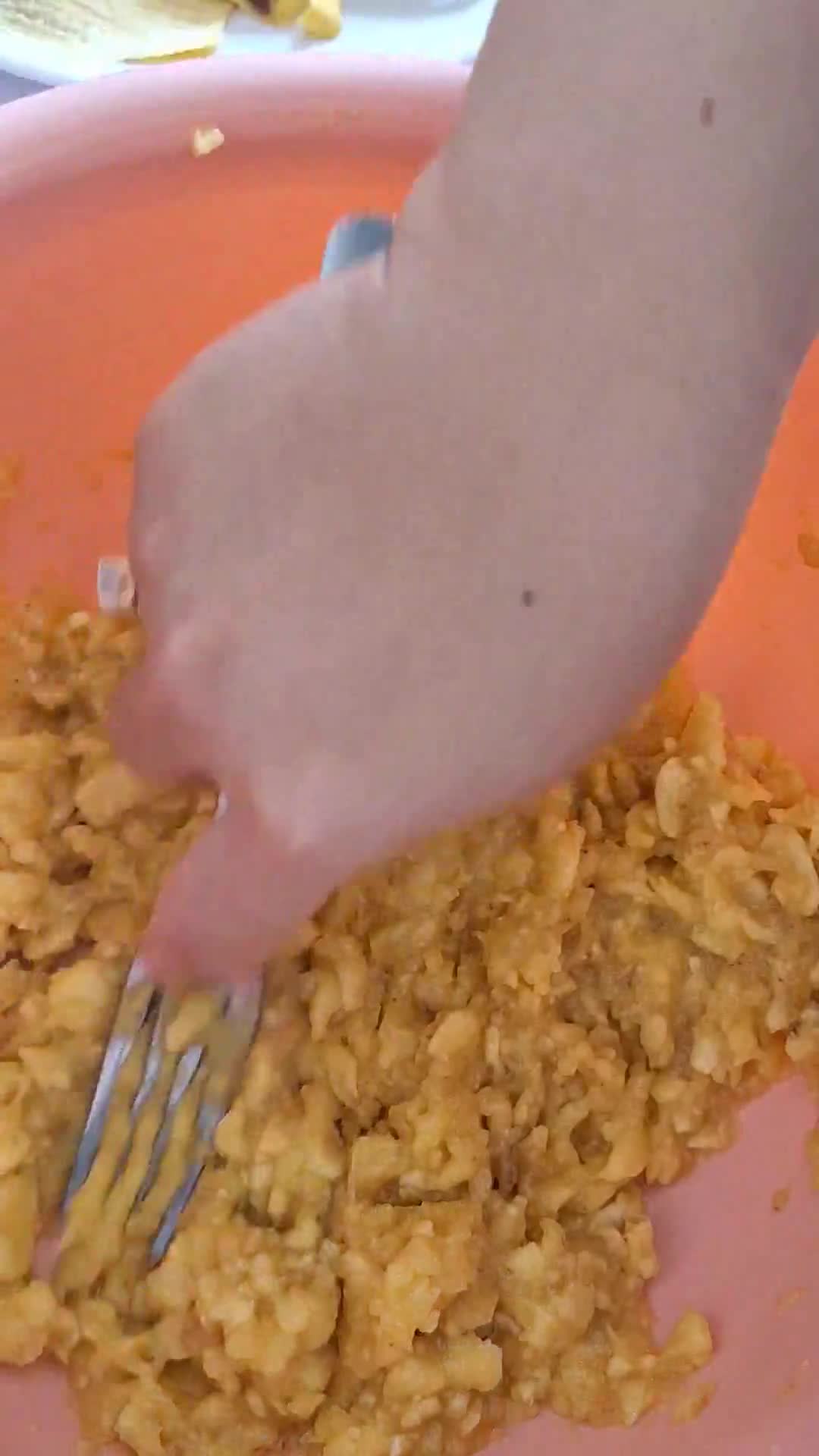 Foto langkah ke 1 dari resep Roti Kukus Pisang.