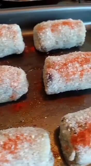 Foto del paso 6 de la receta: Croquetas veganas de boniato y hongos 🌱