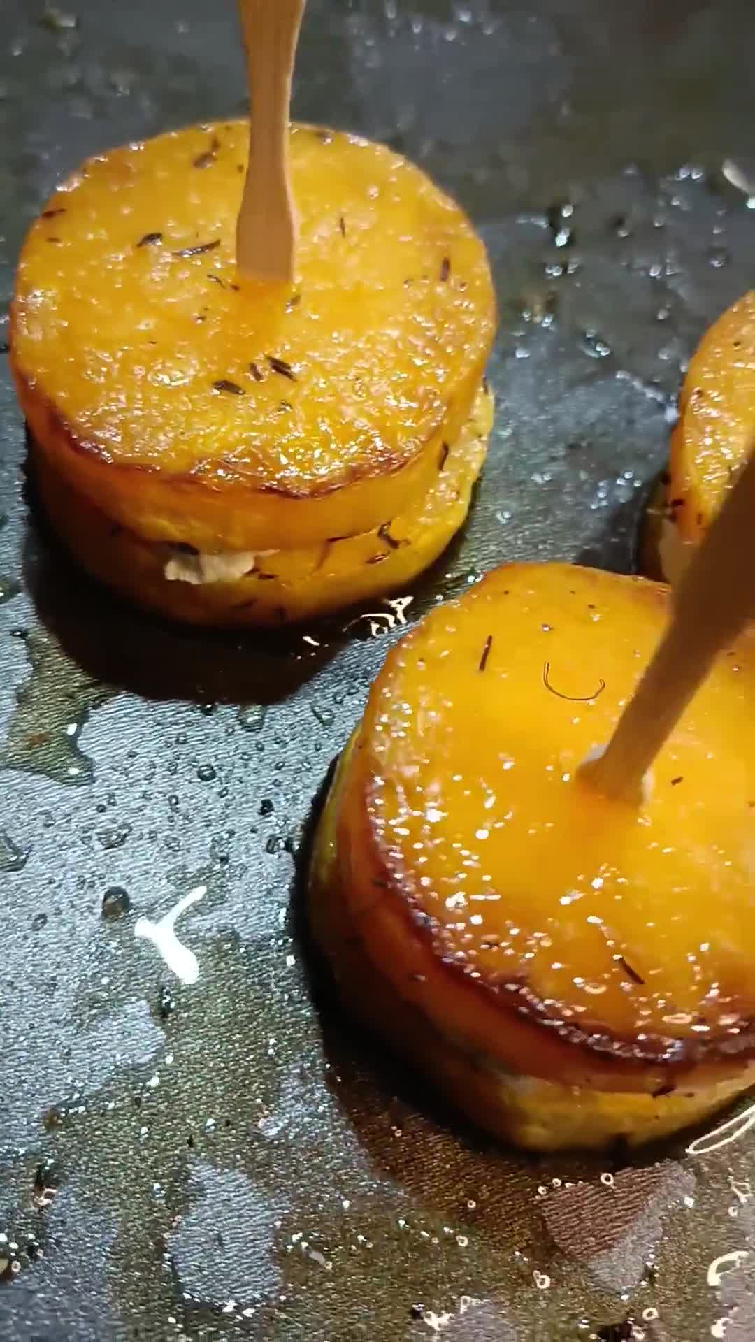 Une image de l'étape 5 de 🌱Croque chèvre miel butternut.
