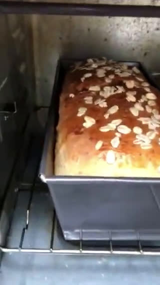 Foto langkah ke 5 dari resep OAT HONEY Loaf Bread ❤️❤️‍🔥❤️.