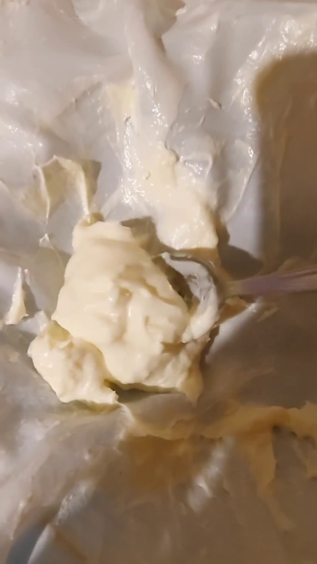 Foto langkah ke 4 dari resep Mascarpone Homemade.