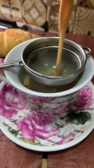 A picture of step 4 of Masala chai.