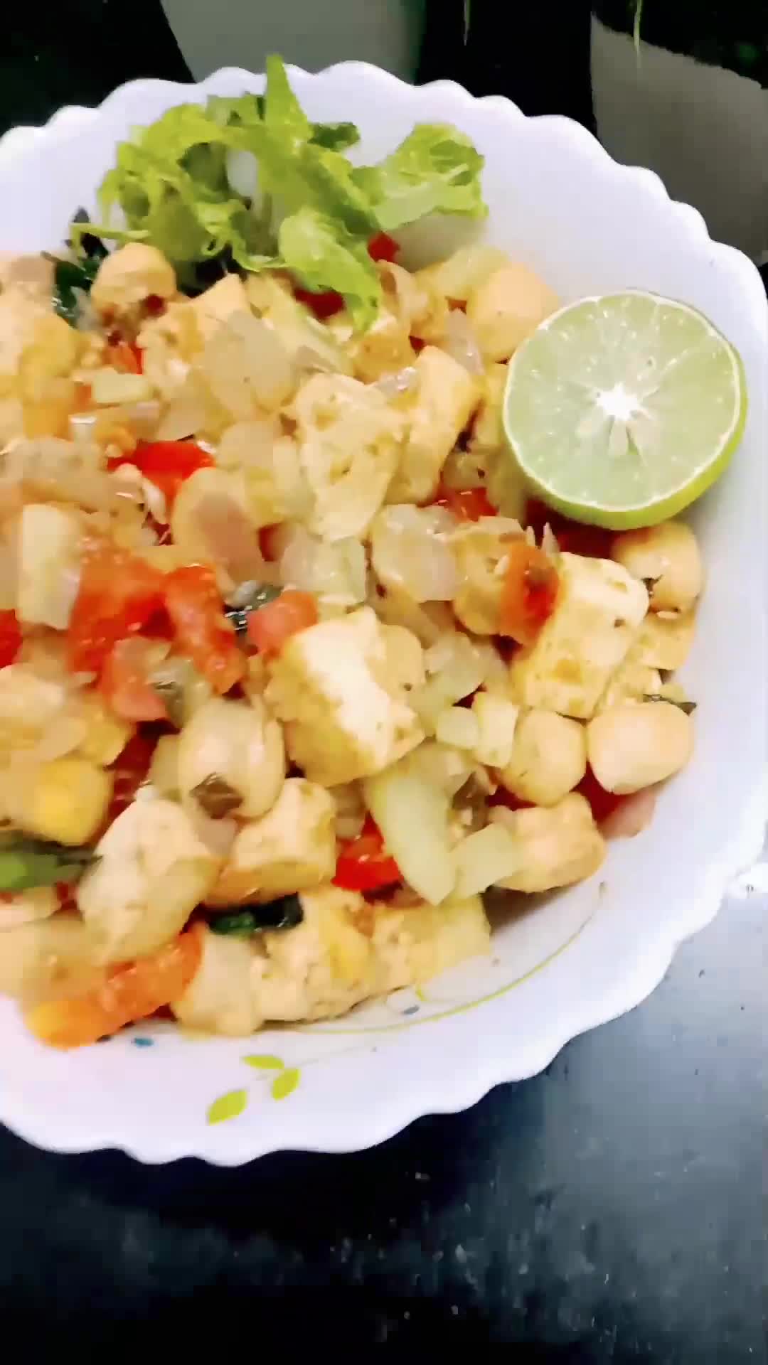 प्रोटीन सलाद(protein salad recipe in hindi) रेसिपी चरण 3 फोटो
