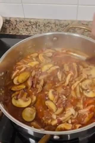 Foto del paso 8 de la receta: Pasta con setas 🍄‍🟫 🍄 🍄‍🟫 🍄 🇮🇹