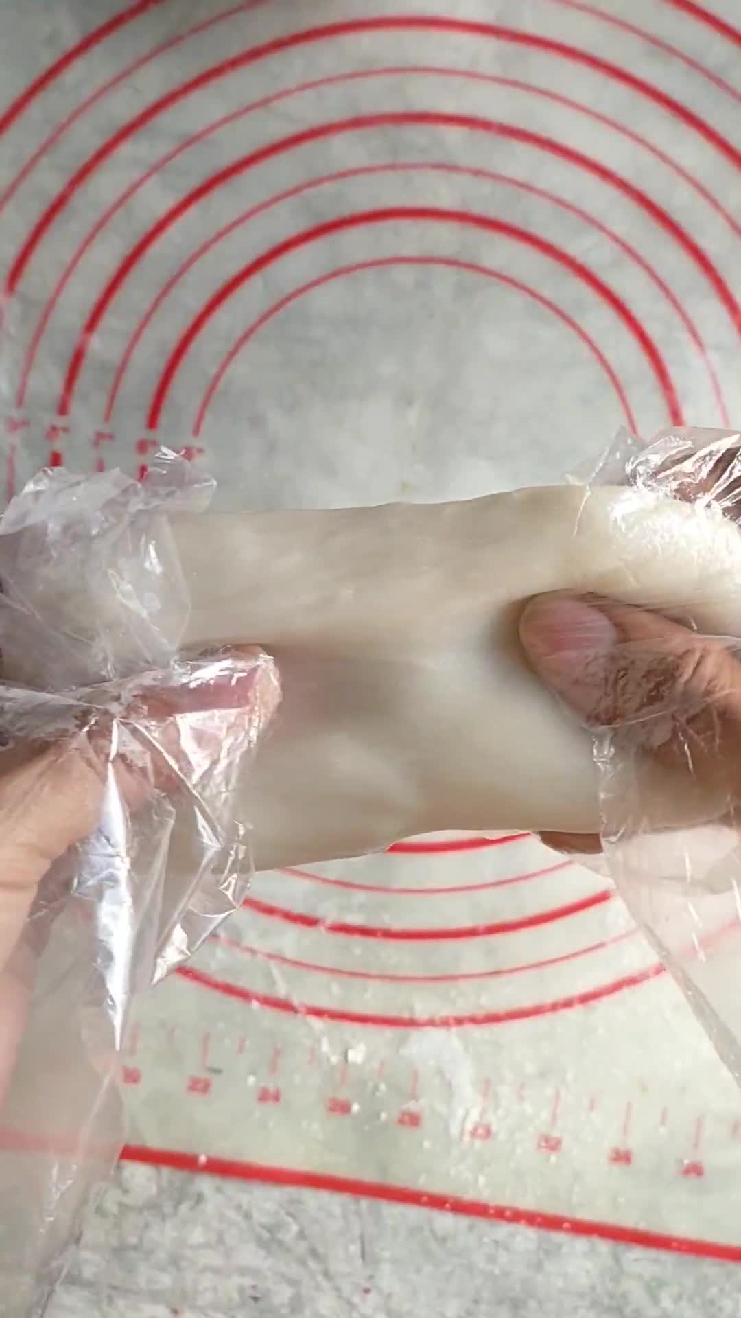 Foto langkah ke 6 dari resep Mochi Cokelat.