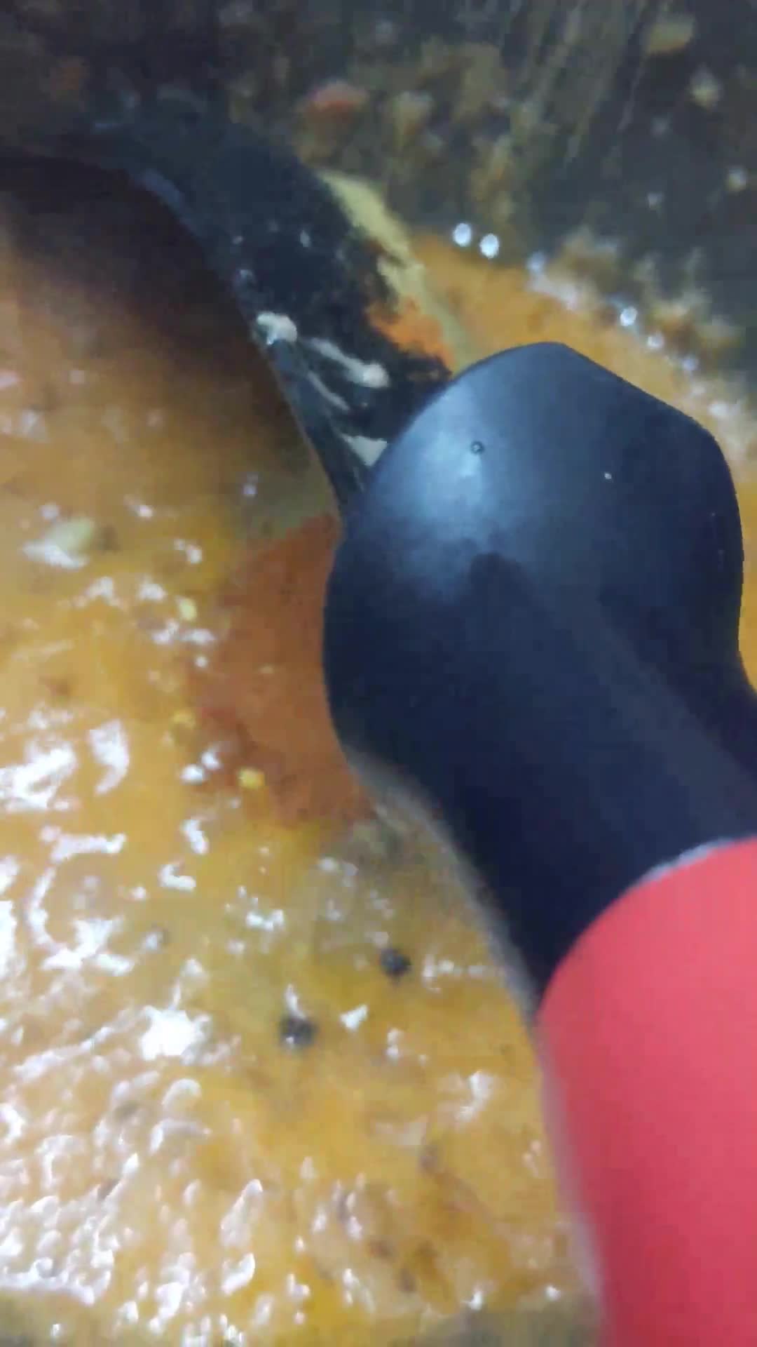 A picture of step 7 of Nargasi koftay.