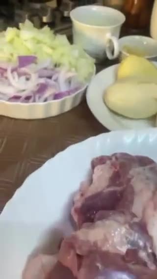 صورة لخطوة 1 من وصفة الارز الكابلي باللحم