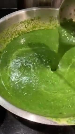 ढाबा स्टाइल पालक करी (Dhaba style palak curry recipe in hindi) रेसिपी चरण 5 फोटो