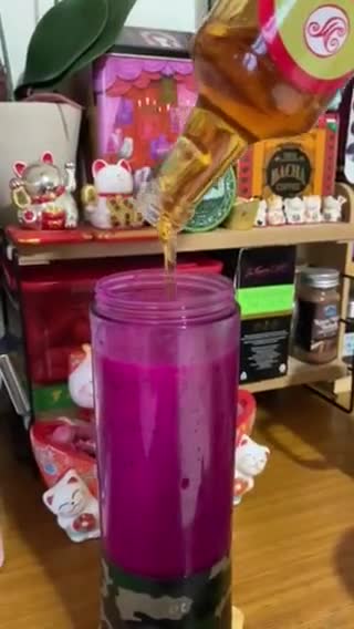 Foto langkah ke 3 dari resep Jus sirsak naga.