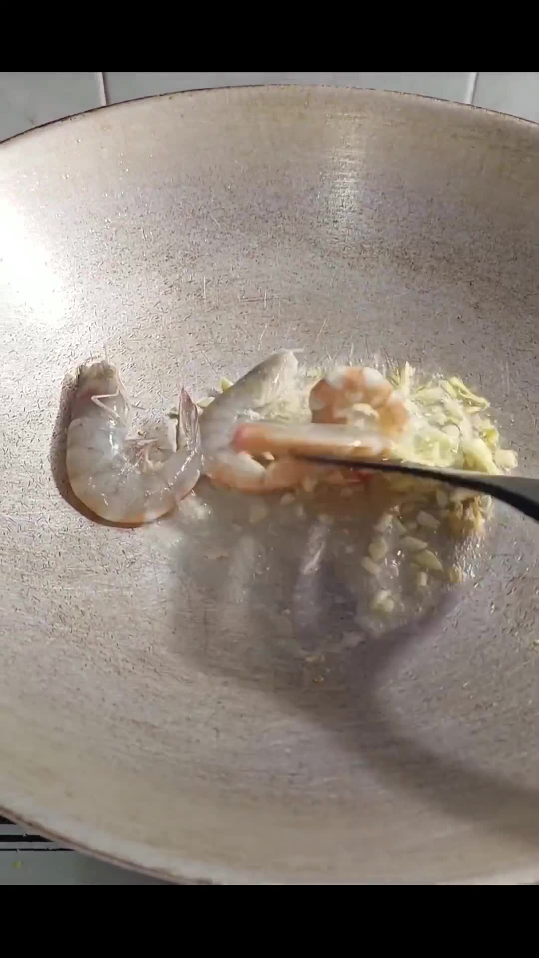 Gambar langkah 2 resipi Sawi Bunga Sos Tiram.