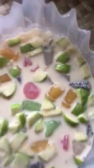 Gambar langkah 4 resipi Mixed Fruit Cocktails.