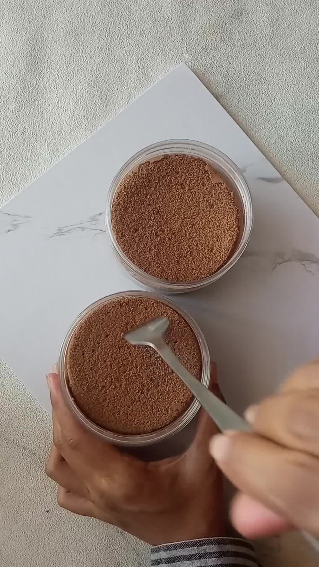 Foto langkah ke 8 dari resep Chocolate Milk Bath Cake (Dessert Box Tanpa Terigu).