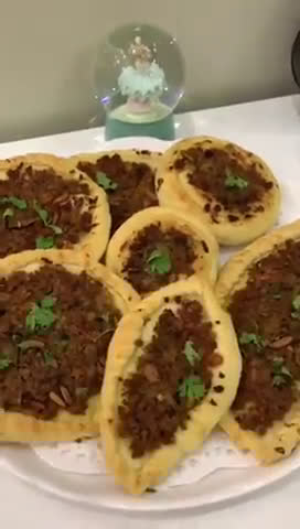 صورة لخطوة 9 من وصفة عِش البلبل او العجين باللحم المفروم
