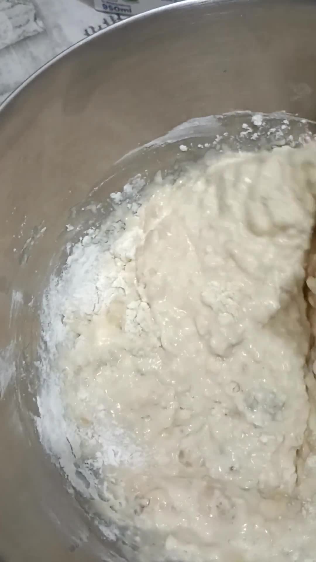 Foto langkah ke 4 dari resep Pancake Pisang "Kilat".