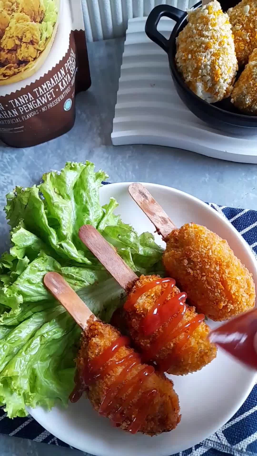Foto langkah ke 7 dari resep Kaki Naga Gluten Free.