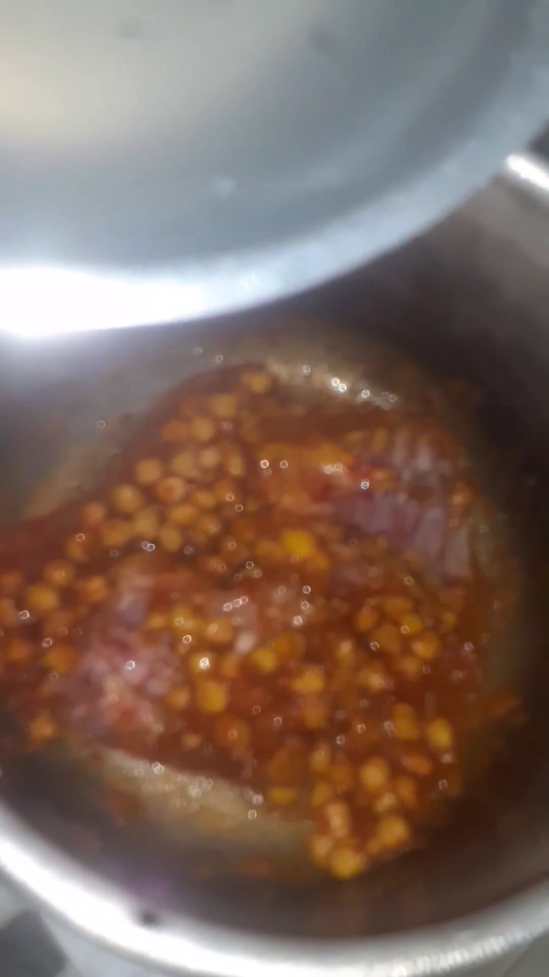 صورة لخطوة 3 من وصفة كرمب محشي باللحم المفروم مع مرقة بالحمص ولا اروع 😋😉