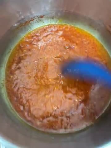 Gambar langkah 1 resipi Asam pedas ayam.