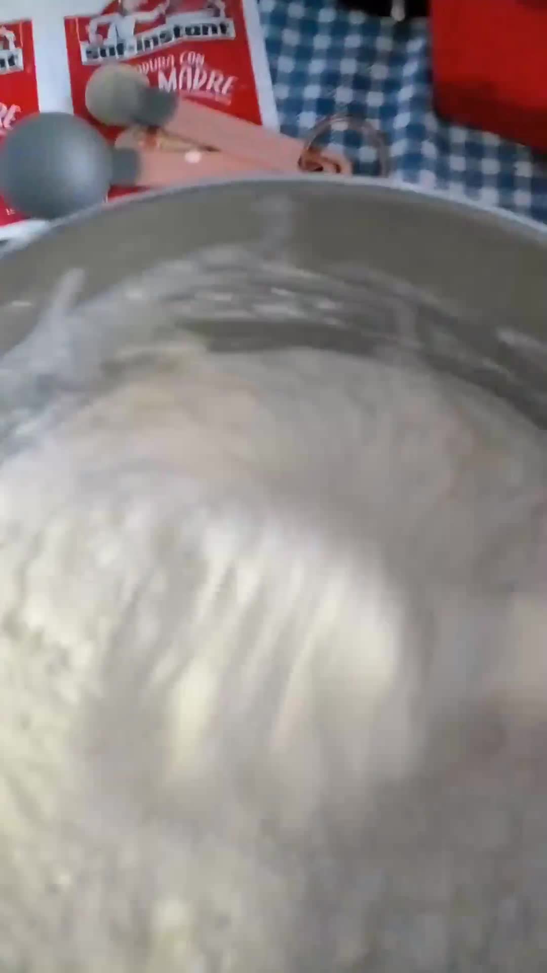 Foto del paso 1 de la receta: Pan casero con 3 harinas (con levadura seca con masa madre)