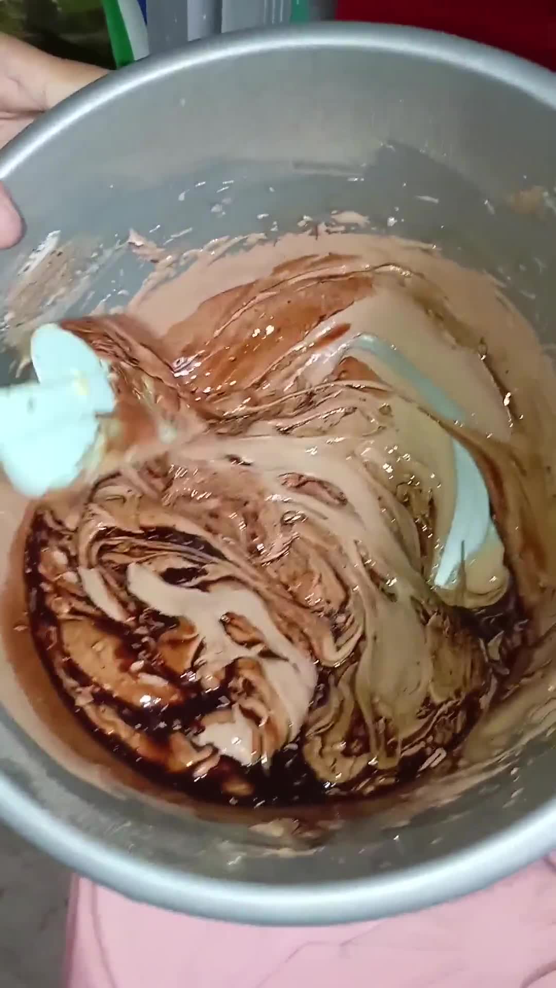 Foto langkah ke 4 dari resep Brownis Ekonomis Lembut Menull.